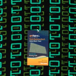 getDigital Badezimmer^Badehandtuch Binärcode