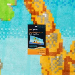 getDigital Badezimmer^Badehandtuch Monkey Island