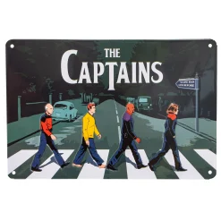 getDigital Blechschilder^Blechschild – The Captains