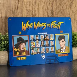 getDigital Blechschilder^Blechschild – Who Wants To Fight