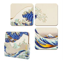 MAP Küche^Die große Welle vor Kanagawa Untersetzer