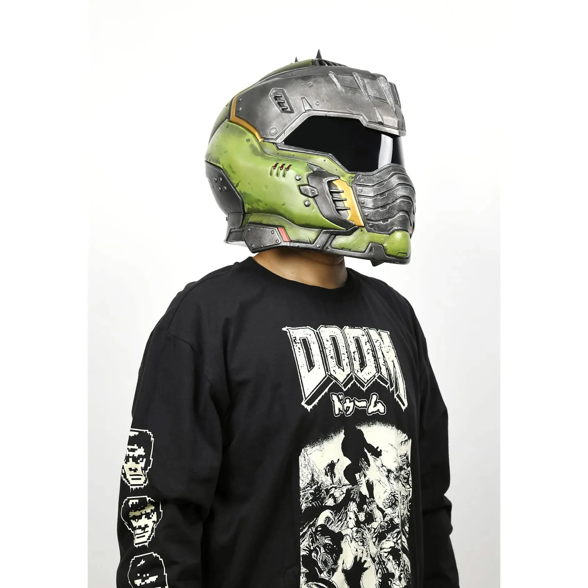 Doom Accessoires^The Dark Ages – Tragbarer Replikat Helm Set