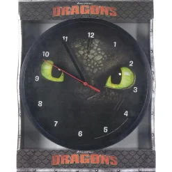 United Labels Uhren^Drachenzähmen leicht gemacht Wanduhr Ohnezahn