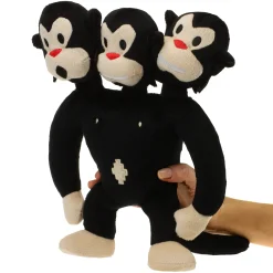 getDigital Spielzeug|Kuscheltiere^Dreiköpfiger Affe Plüsch