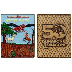 Fanattik Rollenspiel^Dungeons & Dragons Erste Auflage Limitiertes Metallbarren Set zum 50. Jubiläum