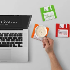 Winkee Küche^Floppy Disk Untersetzer-Set