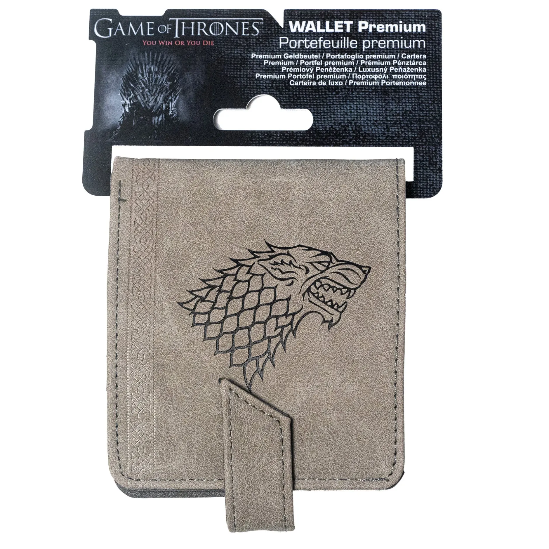 AbyStyle Accessoires^Game of Thrones Haus Stark Premium Portemonnaie