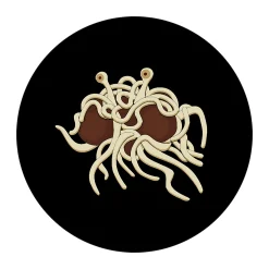 getDigital Aufkleber^Geek Aufkleber Fliegendes Spaghettimonster