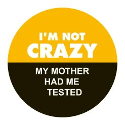 getDigital Aufkleber^Geek Aufkleber My Mother Had Me Tested