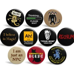 getDigital Accessoires^Geek Button 10er Bundle