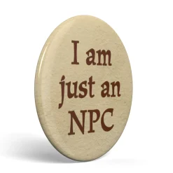 getDigital Accessoires|Rollenspiel^Geek Button Just an NPC