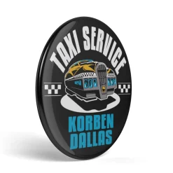 getDigital Accessoires^Geek Button Korben Dallas Taxi Service