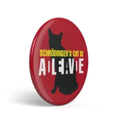 getDigital Accessoires^Geek Button Schrödingers Katze