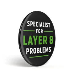 getDigital Accessoires^Geek Button Specialist for Layer 8 Problems