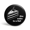 getDigital Accessoires^Geek Button The Cake Is A Lie