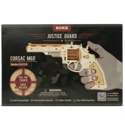 Robotime Holzbausätze^Gummiband-Revolver Holzbausatz