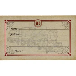 AbyStyle Accessoires|Rucksäcke Und Taschen^Harry Potter Gepäckanhänger Hogwarts Express