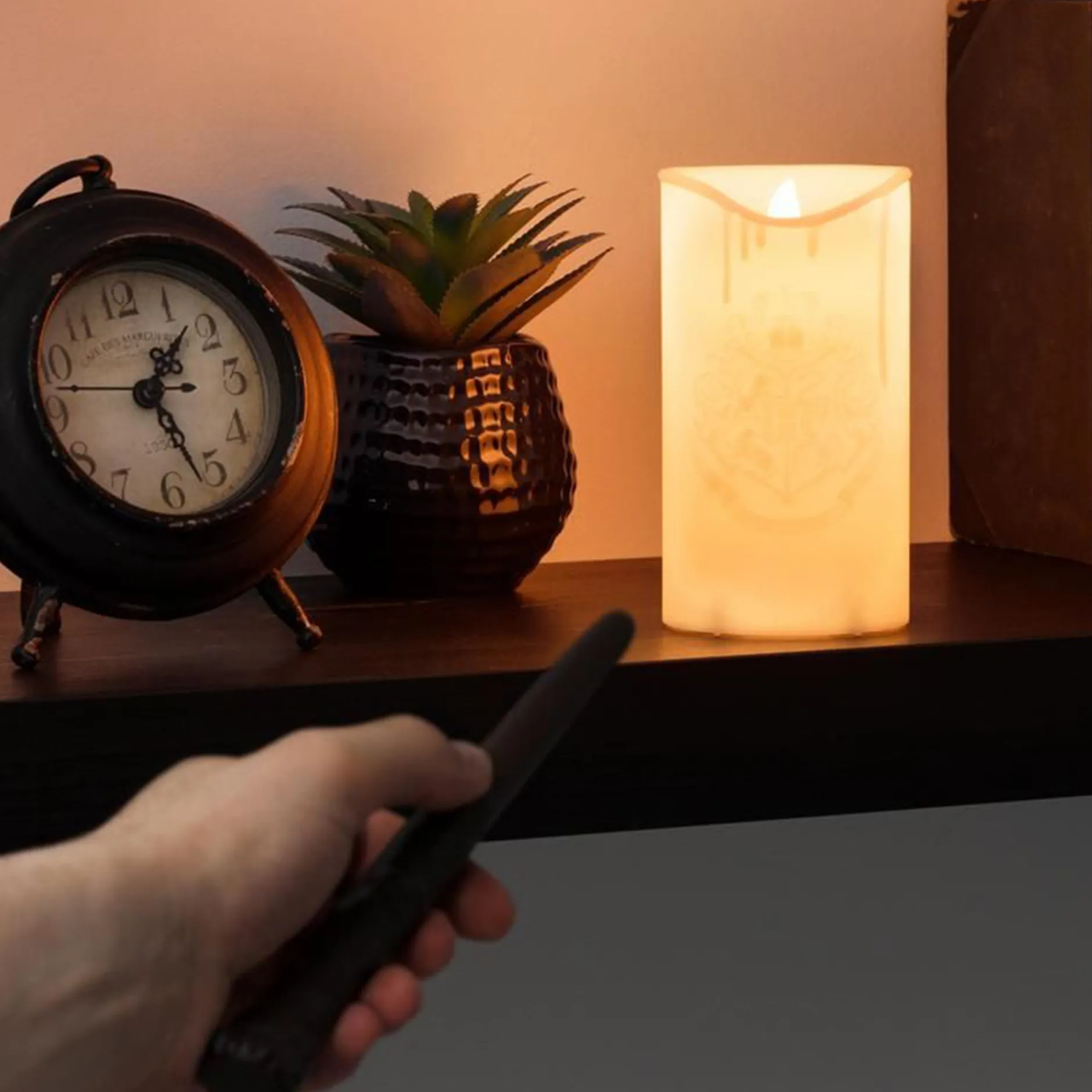 Paladone Ltd Licht^Harry Potter Kerzen-Lampe mit Zauberstab-Fernbedienung