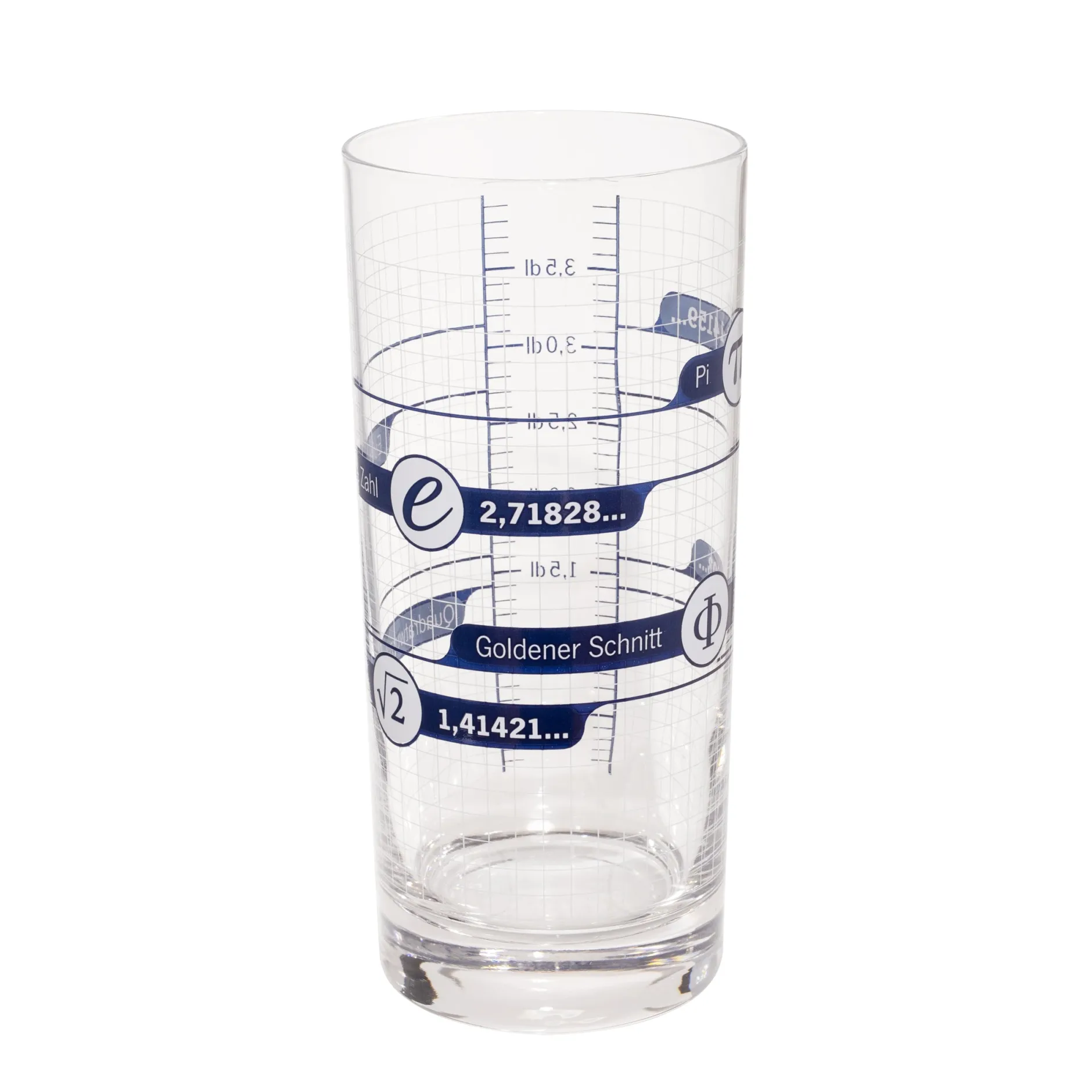 getDigital Küche^Irrationale Zahlen Trinkglas