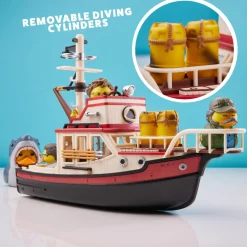 Numskull Badezimmer|Spielzeug^Jaws TUBBZ Orca Schiff und Mini-Badeenten Sammler-Set