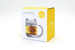 Winkee Küche^Katzen-Teetasse mit Teesieb
