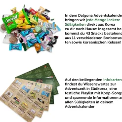 getDigital Lebensmittel^Koreanischer Süßigkeiten-Adventskalender 2025 (Dalgona)