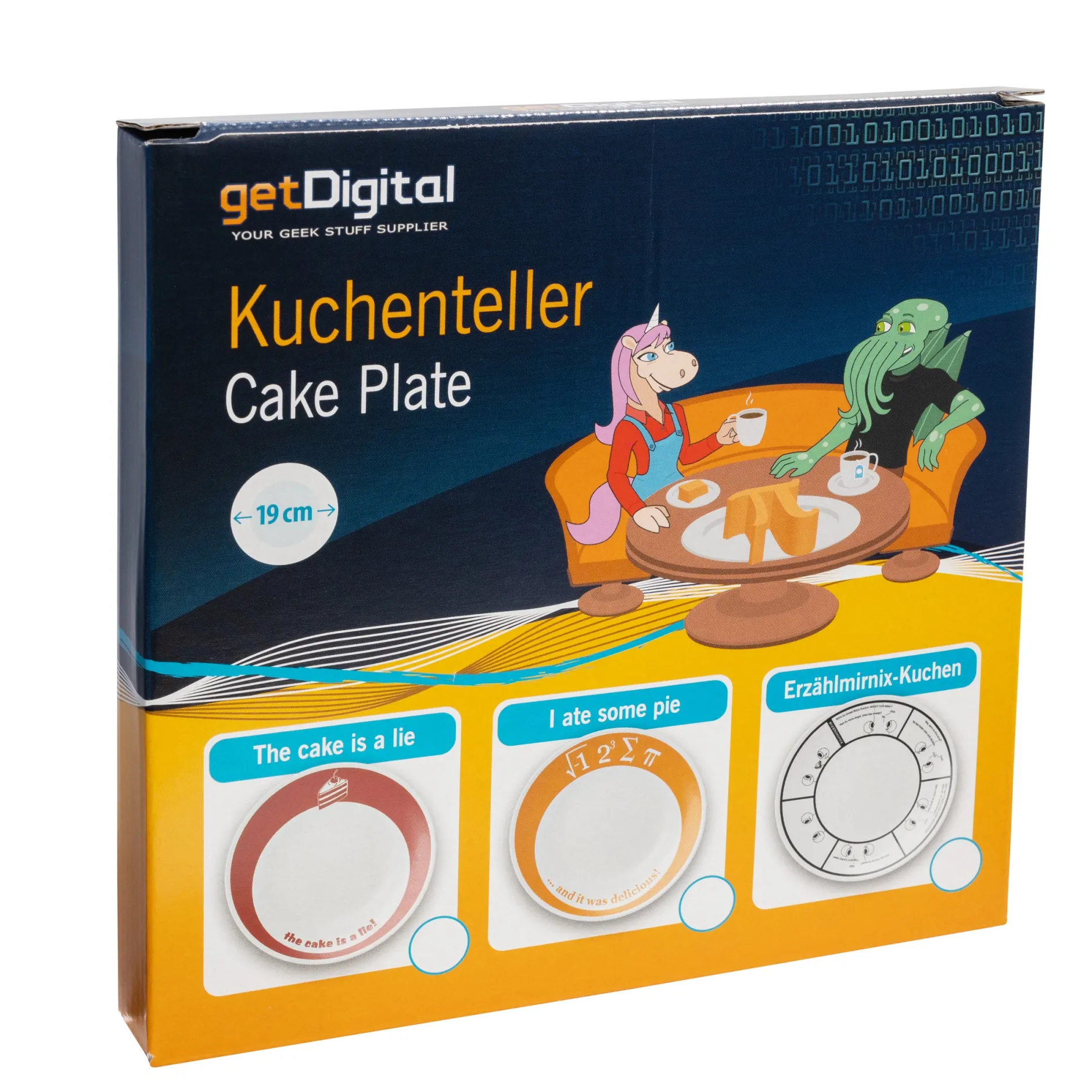 getDigital Küche^Kuchenteller I ate some pie