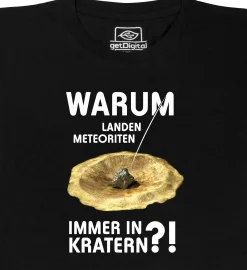 getDigital Wissenschaft^Meteoriten in Kratern
