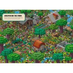 Harper Collins Bücher^Minecraft Catch the Creeper Wimmelbuch
