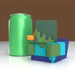 Numskull Spielzeug|Badezimmer^Minecraft TUBBZ First Edition – Zombie Badeente