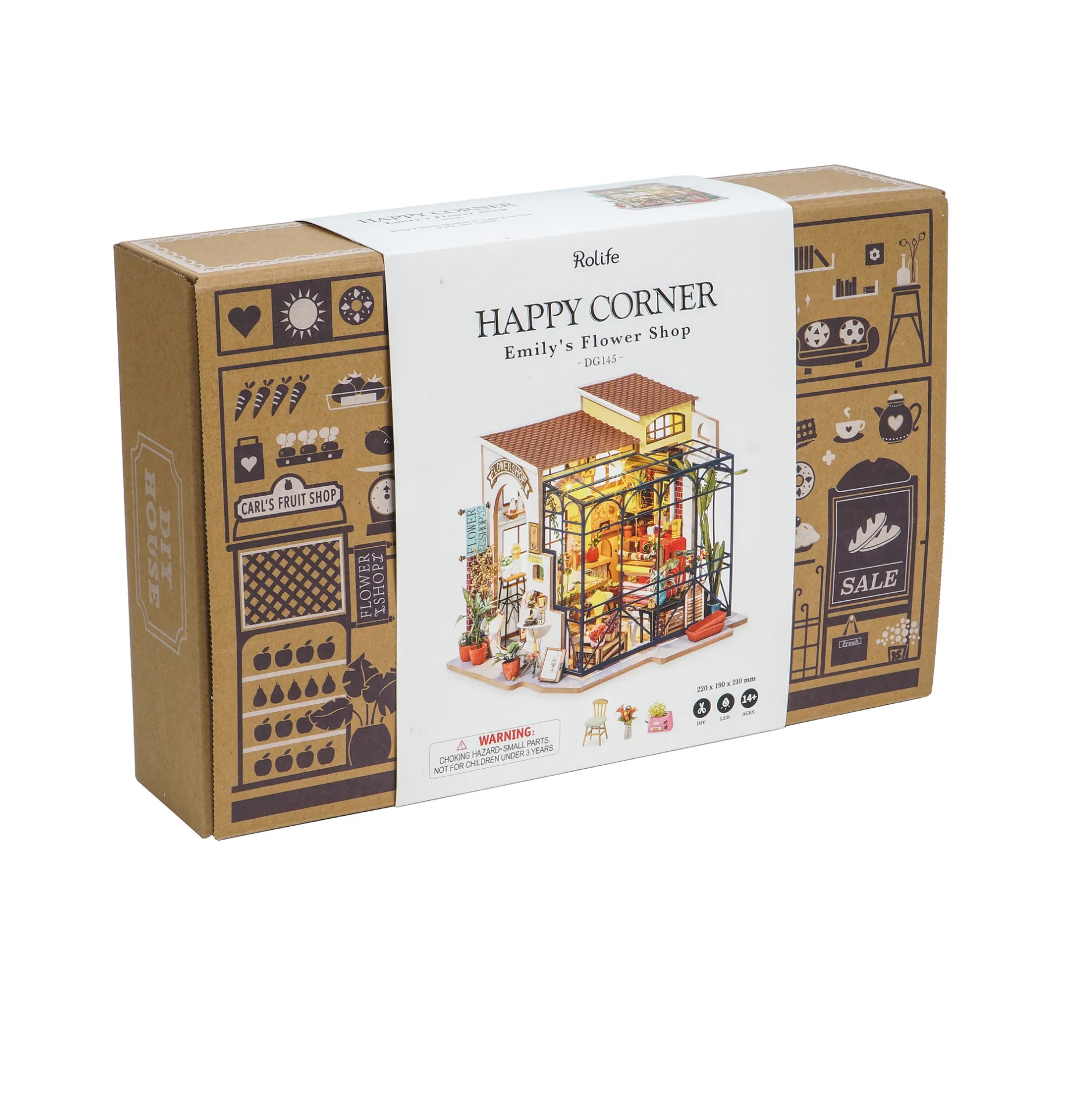 ROLIFE Holzbausätze^Miniatur-Haus Bausätze