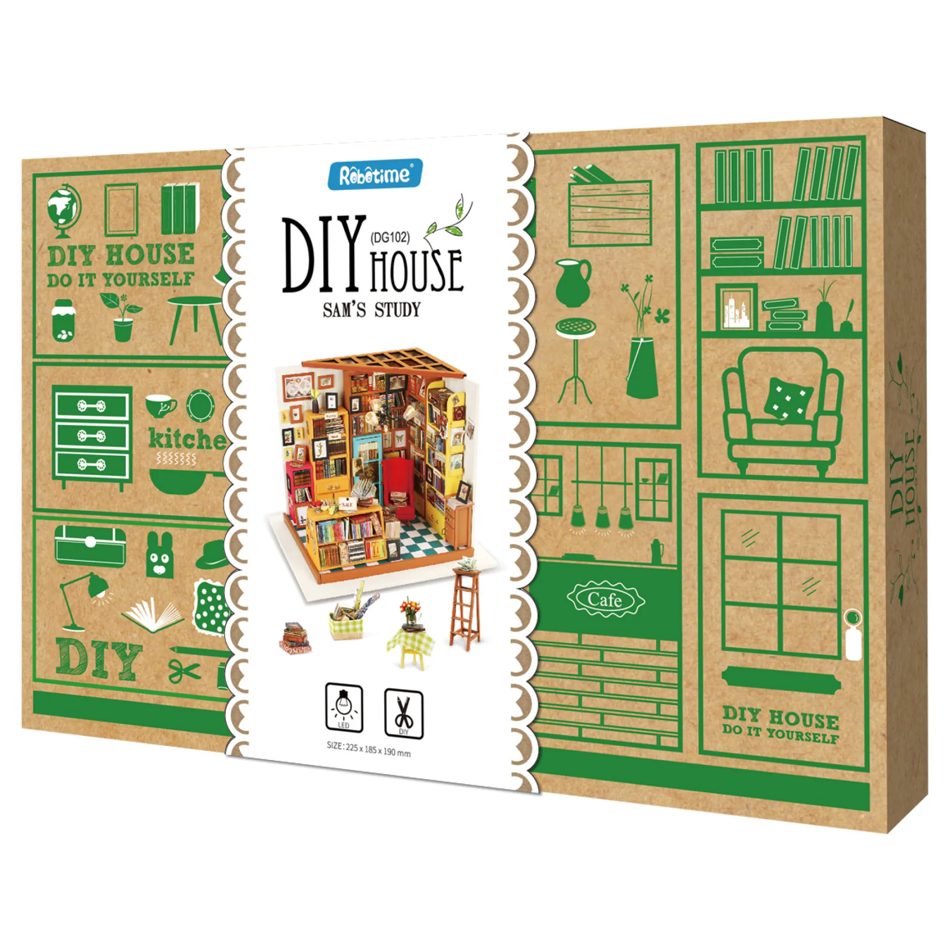 ROLIFE Holzbausätze^Miniatur-Haus Bausätze