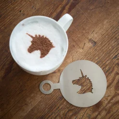 getDigital Küche^Nerdiges Cappuccino Schablonen-Set