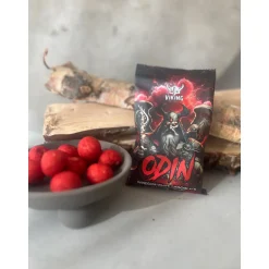 Viking Lebensmittel^Odin - Erdbeer Weingummi mit Weißer Schokolade und Chili