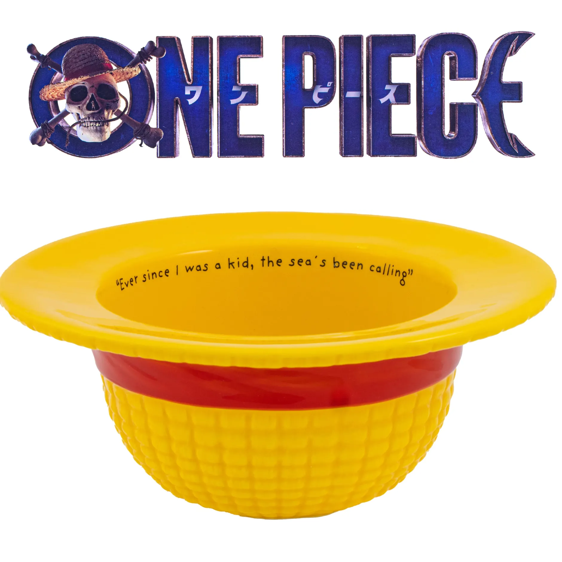 One Piece Küche^Müslischale Strohhut