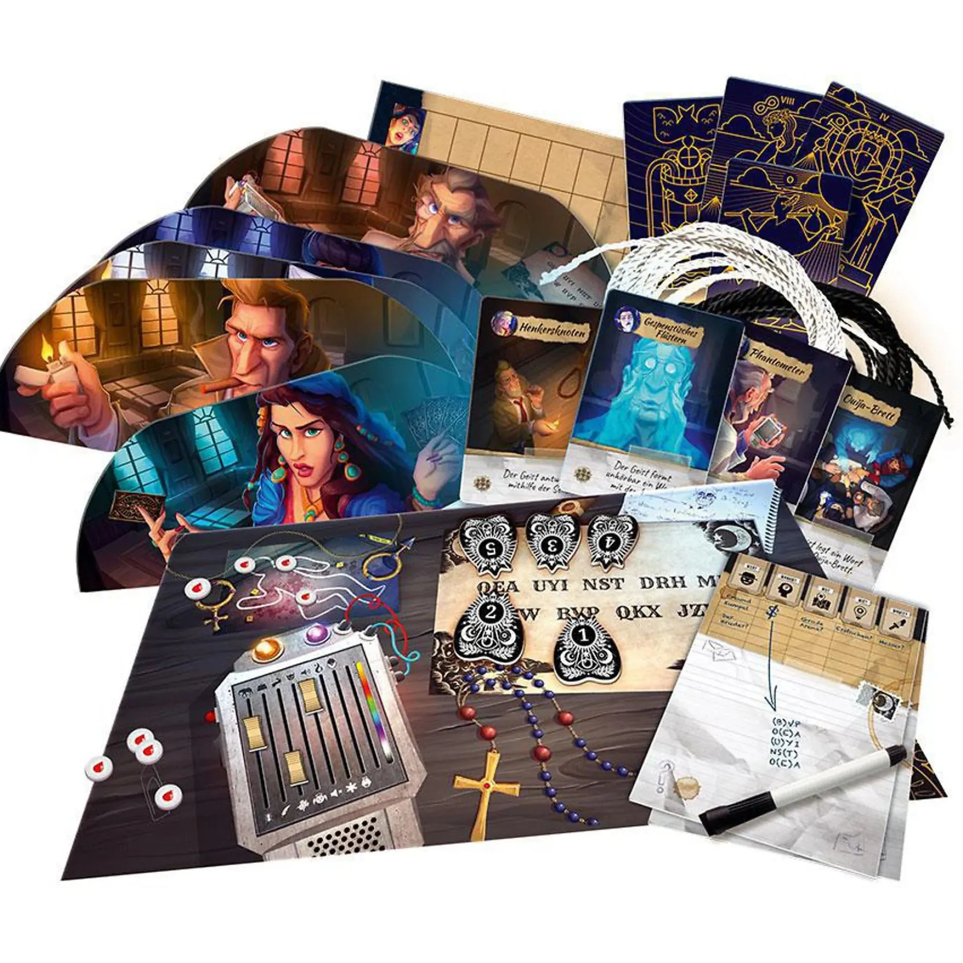 Asmodee Brettspiele^Paranormal Detectives Brettspiel