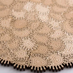 Nervous System Spielzeug^Patchwork Holzpuzzle Amöbe