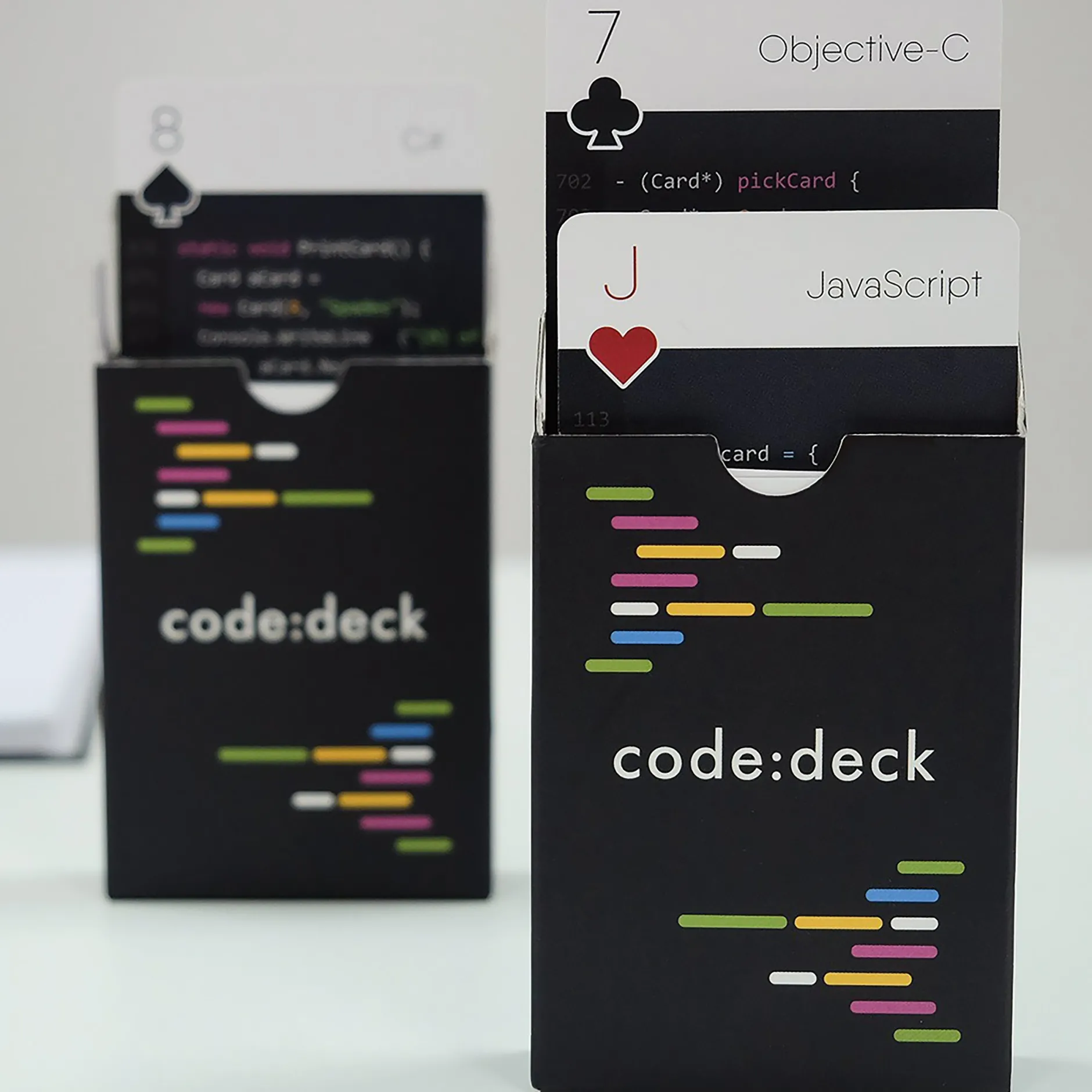 Varianto:25 Kartenspiele^Programmiersprachen-Kartenspiel code:deck