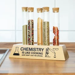 getDigital Küche^Reagenzglas Gewürzregal