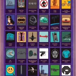 getDigital Poster^Rubbelposter Science Fiction-Filme