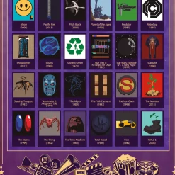 getDigital Poster^Rubbelposter Science Fiction-Filme