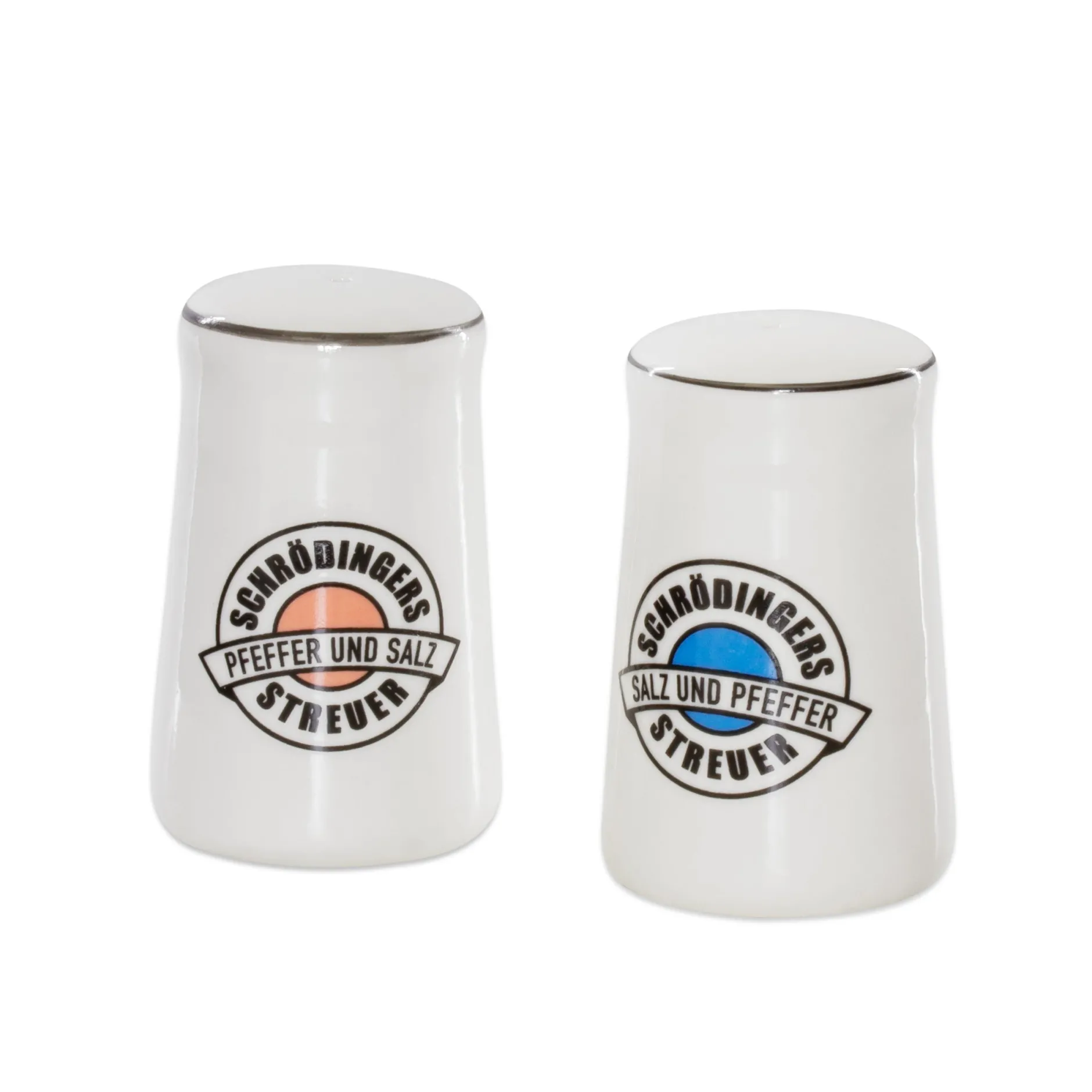 getDigital Küche^Schrödingers Salz- & Pfefferstreuer