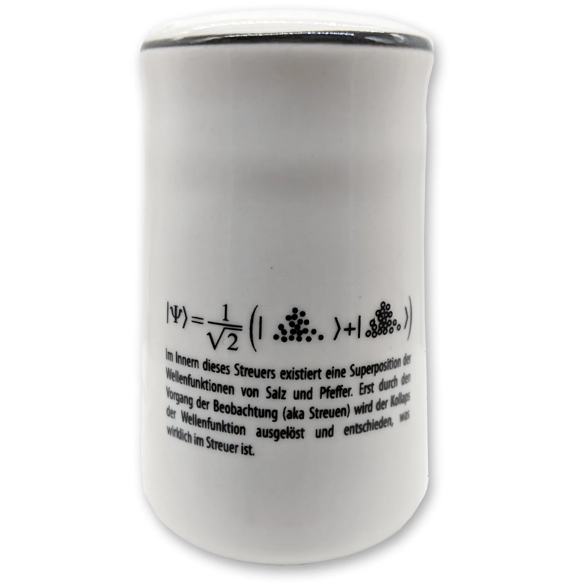 getDigital Küche^Schrödingers Salz- & Pfefferstreuer