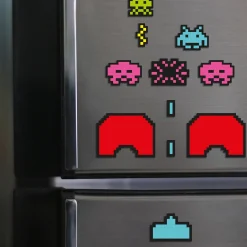 Mad Monkey Küche^Space Invaders Kühlschrankmagnete