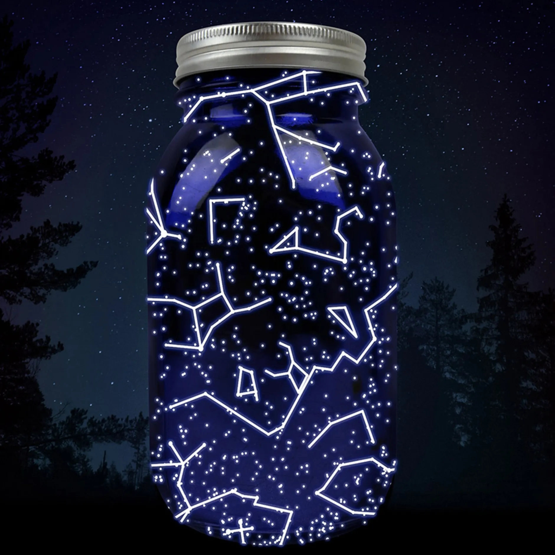 Gift Republic Licht^Star Catcher - Solarbetriebenes Nachtlicht