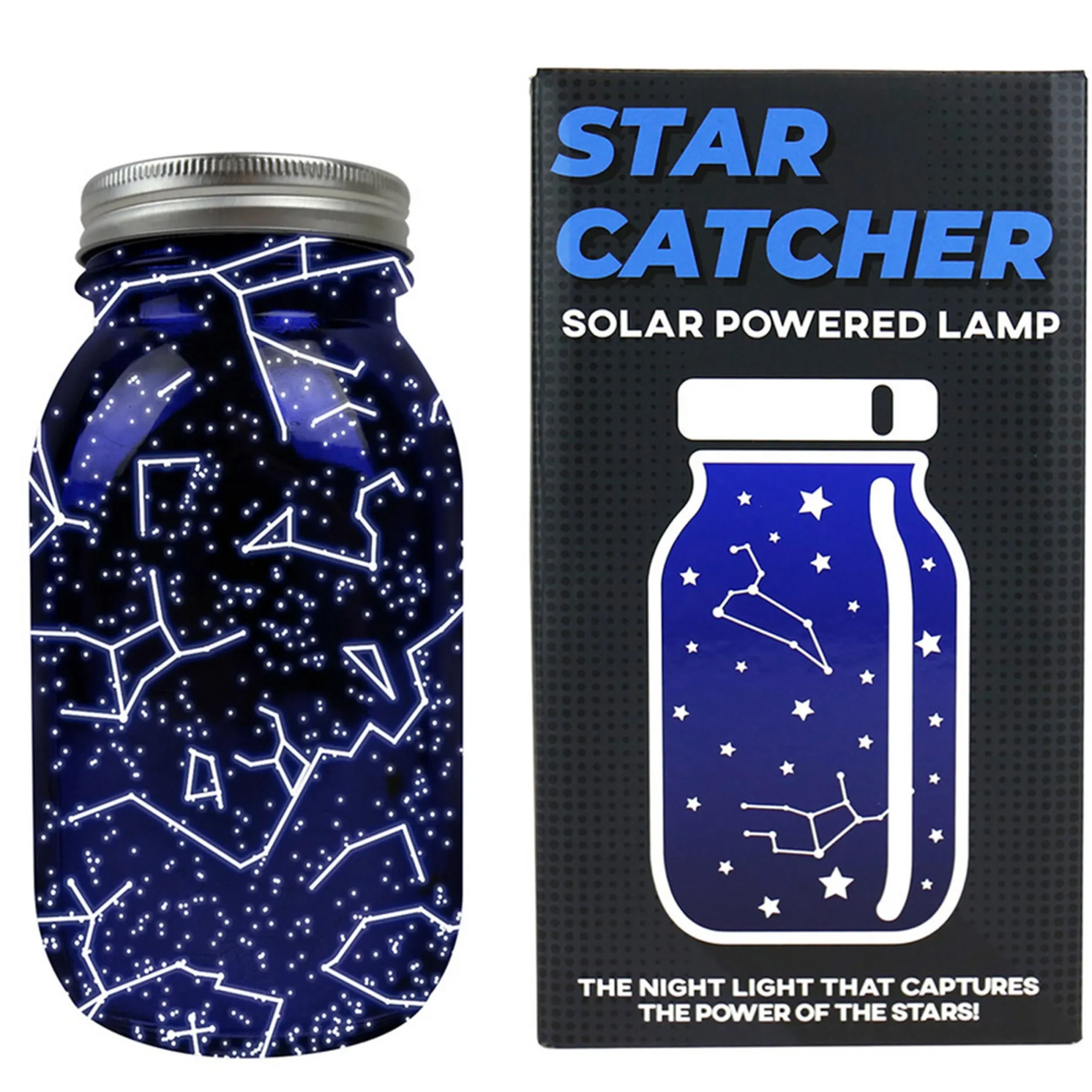 Gift Republic Licht^Star Catcher - Solarbetriebenes Nachtlicht