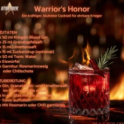 V Sinne Küche|Lebensmittel^Star Trek Klingonen Blut-Gin