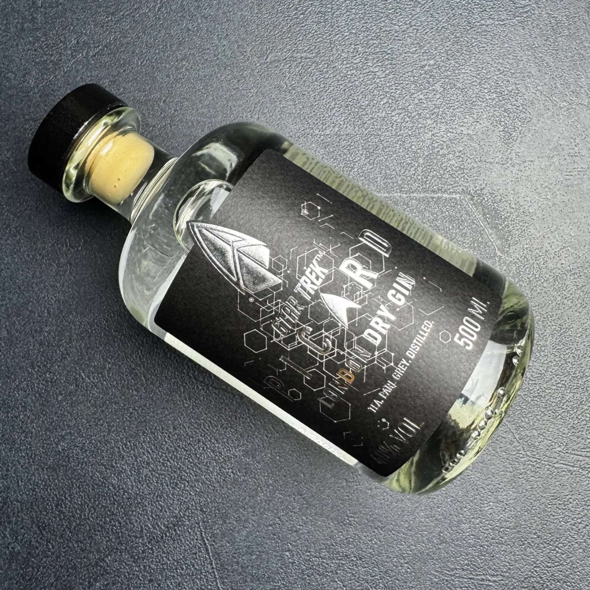 Star Trek Küche|Lebensmittel^Picard Earl Grey Gin mit Sammlerbox und Glas