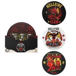 Cinereplicas Küche^Stranger Things Hellfire Club Untersetzer Set