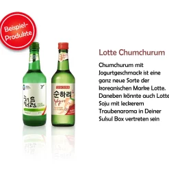 getDigital Lebensmittel^Sulsul Soju: Überraschungsbox mit 6 Soju-Getränken aus Korea